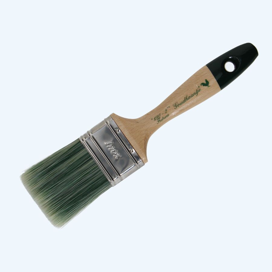 Goudhaantje platte kwast Futura maat 2,5" Goudhaantje platte kwast Futura maat 2,5"