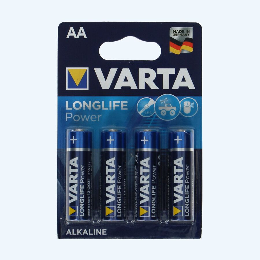 Varta Longlife Power AA batterijen (4 stuks) Varta Longlife Power AA batterijen (4 stuks)