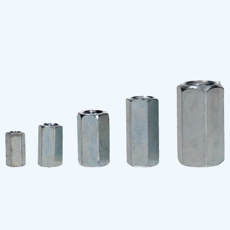 100 st zeskant-verbindingsmoeren M8 100 st zeskant-verbindingsmoeren M8