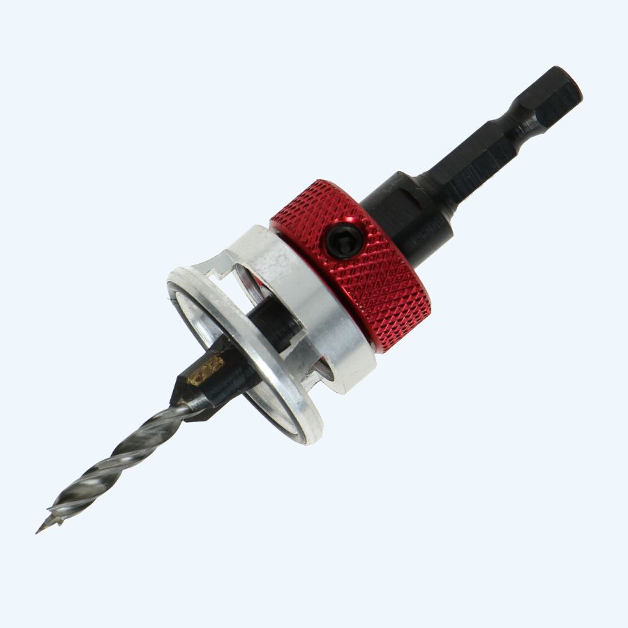 Verstelbare verzinkboor met diepteaanslag 3 mm Verstelbare verzinkboor met diepteaanslag 3 mm