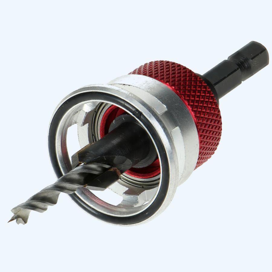 Verstelbare verzinkboor met diepteaanslag 6 mm Verstelbare verzinkboor met diepteaanslag 6 mm